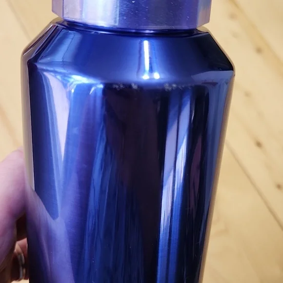 Starbucks 2023 Silver Glacier Blue Ombre Jewel Lid Stainless Stee Bottle Tumbler - Picture 12 of 12